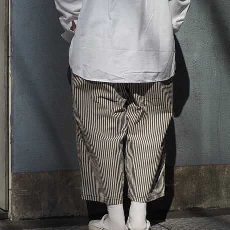 [Brocante / ブロカント] 綿麻アムンゼンクロス トヌーパンツ【33-429Z】