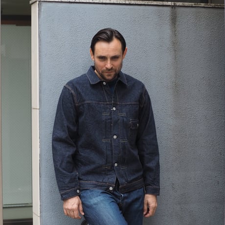 OMNIGOD ユーロワークジャケット デニム インディゴ Domingo D.M.G.の