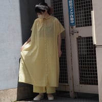 [Brocante / ブロカント] インドボイル フロンセワンピース【37-269X】【37-270X】