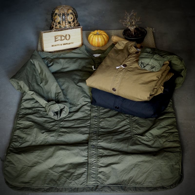 SPELLBOUND] タイプライター/キルティング オーバーシャツ | EDO-STORE