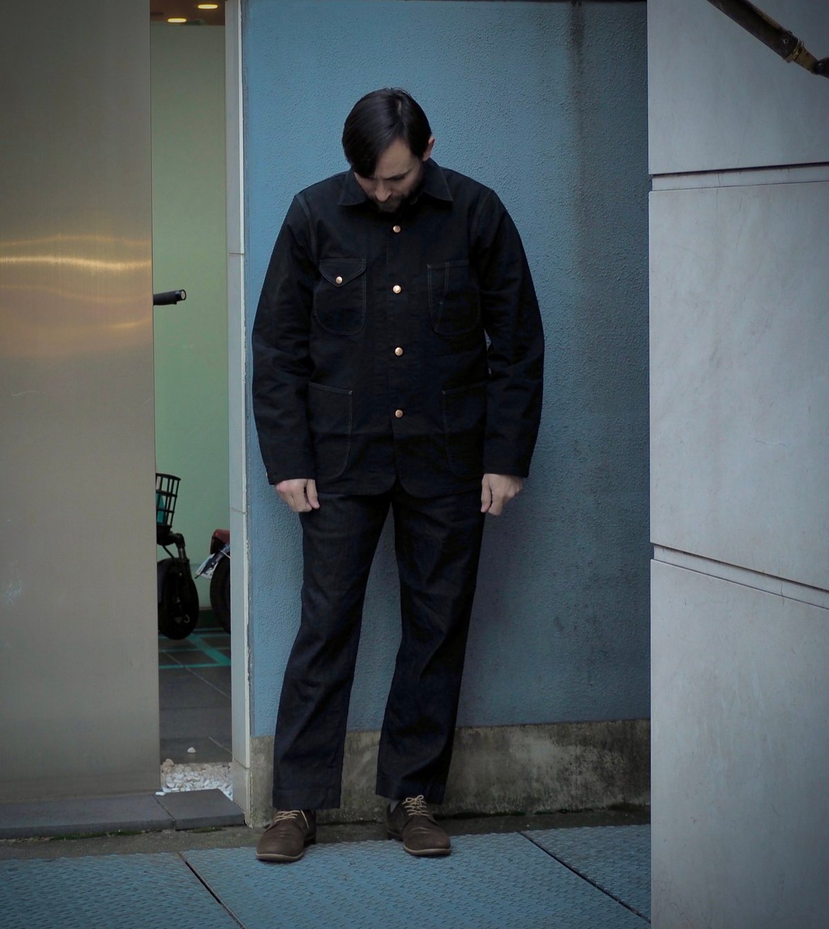 SPELLBOUND / スペルバウンド] ダスティーツイル カバーオール | EDO-STORE