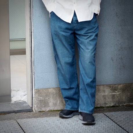 [OMNIGOD mens / オムニゴッド] 8ozデニム ルーズイージーペインターパンツ【53-256D】【53-257D】