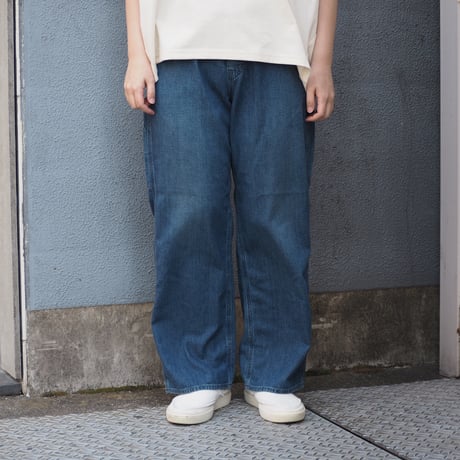 [OMNIGOD mens / オムニゴッド] 8ozデニム ルーズイージーペインターパンツ【53-256D】【53-257D】