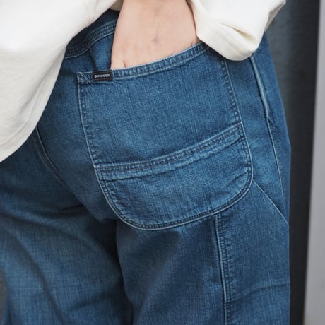 [OMNIGOD mens / オムニゴッド] 8ozデニム ルーズイージーペインターパンツ【53-256D】【53-257D】