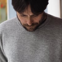 [OMNIGOD mens]接結ウールクルーネックセーター