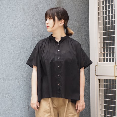 [Brocante / ブロカント] インドボイル フロンセシャツ