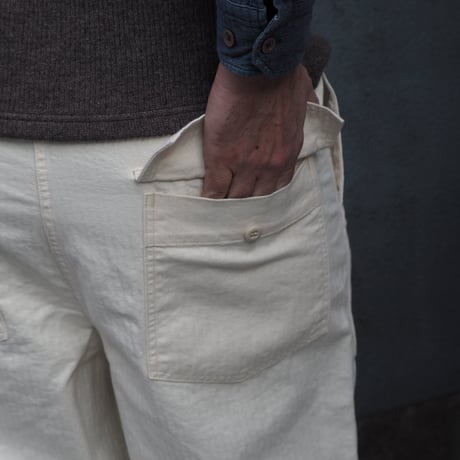 [OMNIGOD womens / オムニゴッド] ヘリンボーン イージーベイカーパンツ