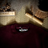 [OMNIGOD unisex / オムニゴッド] ウーレンクォーター クルーネックセーター