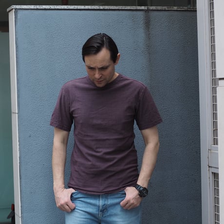 [EDO]草木染めオーガニックコットンTシャツ