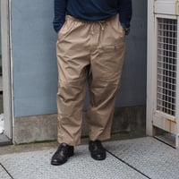 [OMNIGOD unisex / オムニゴッド] NCウェザー イージーミリタリーオーバーパンツ【53-262X】