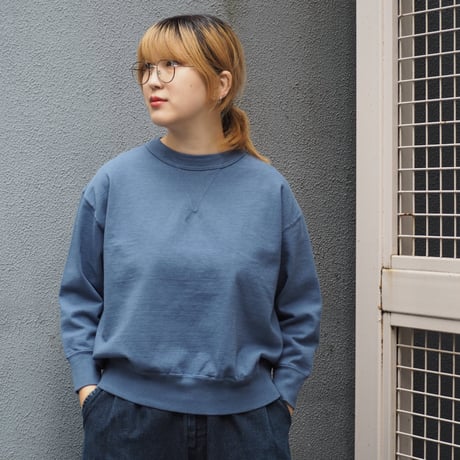 [OMNIGOD womens / オムニゴッド] ８/天竺 マニッシュトレーナー