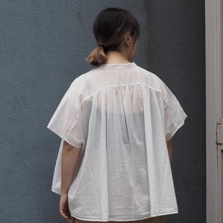 [Brocante / ブロカント] インドボイル フロンセシャツ