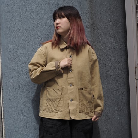 [OMNIGOD unisex / オムニゴッド] 12oz枷染めデニム カバーオール【58-330T】