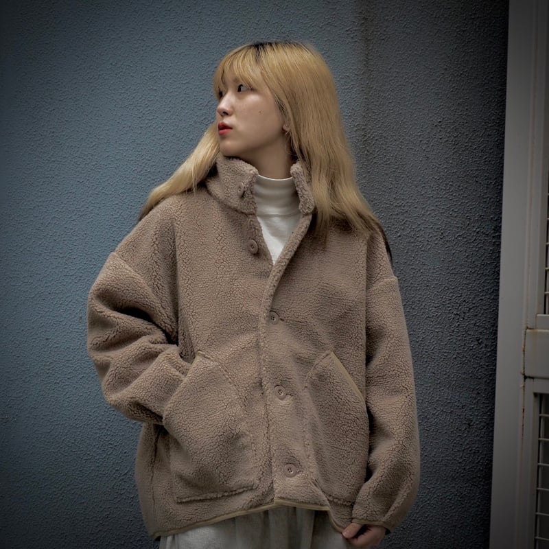 Brocante / ブロカント] シープボア コルモントンボアコート | EDO-STORE