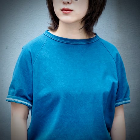 [EDO]草木染めラグランTシャツ (MADE WITH LOVE AND PASSION)