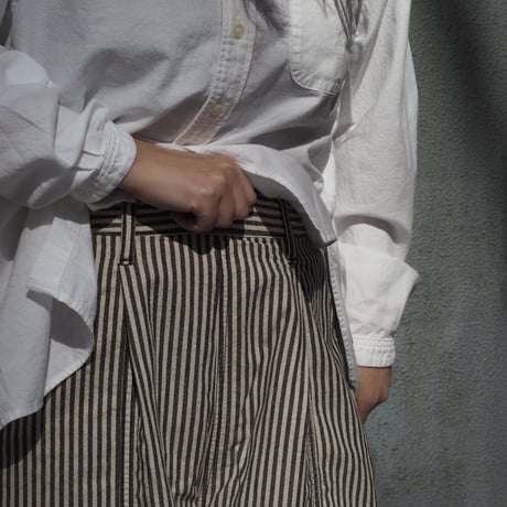 [Brocante / ブロカント] 綿麻アムンゼンクロス トヌーパンツ【33-429Z】