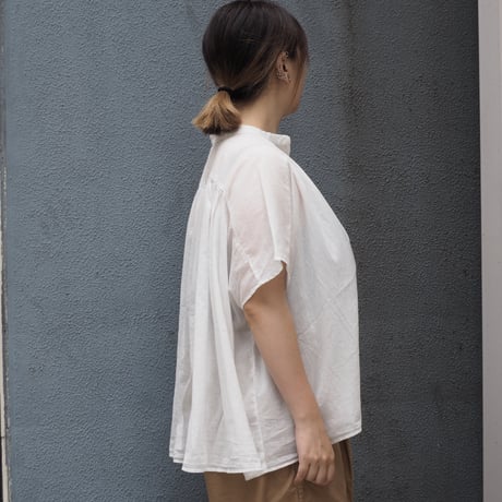 [Brocante / ブロカント] インドボイル フロンセシャツ