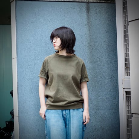 [EDO]草木染めラグランTシャツ (MADE WITH LOVE AND PASSION)