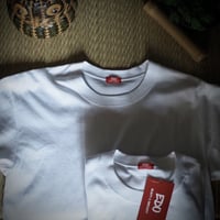 [EDO unisex]20番コーマ＆30番コーマ双糸半袖Tシャツ