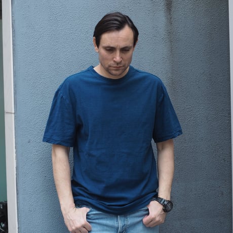 [EDO]草木染めオーガニックコットンTシャツ