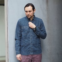 [SPELLBOUND / スペルバウンド] 6ozデニム オーセンティックワークシャツ【47-701E】【47-702E】