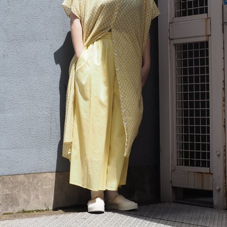 [Brocante / ブロカント] インドボイル フロンセスカート【37-309X】