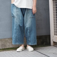 [Brocante / ブロカント] 10ozデニム ポムパンツ【33-411D】