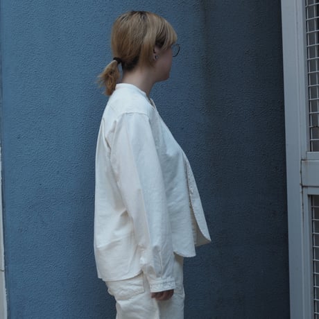 [OMNIGOD womens / オムニゴッド]  スタンドカラーシャツ
