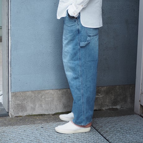 [Brocante / ブロカント] 10oz甘織デニム デフォルメパントルパンツ【33-433D】