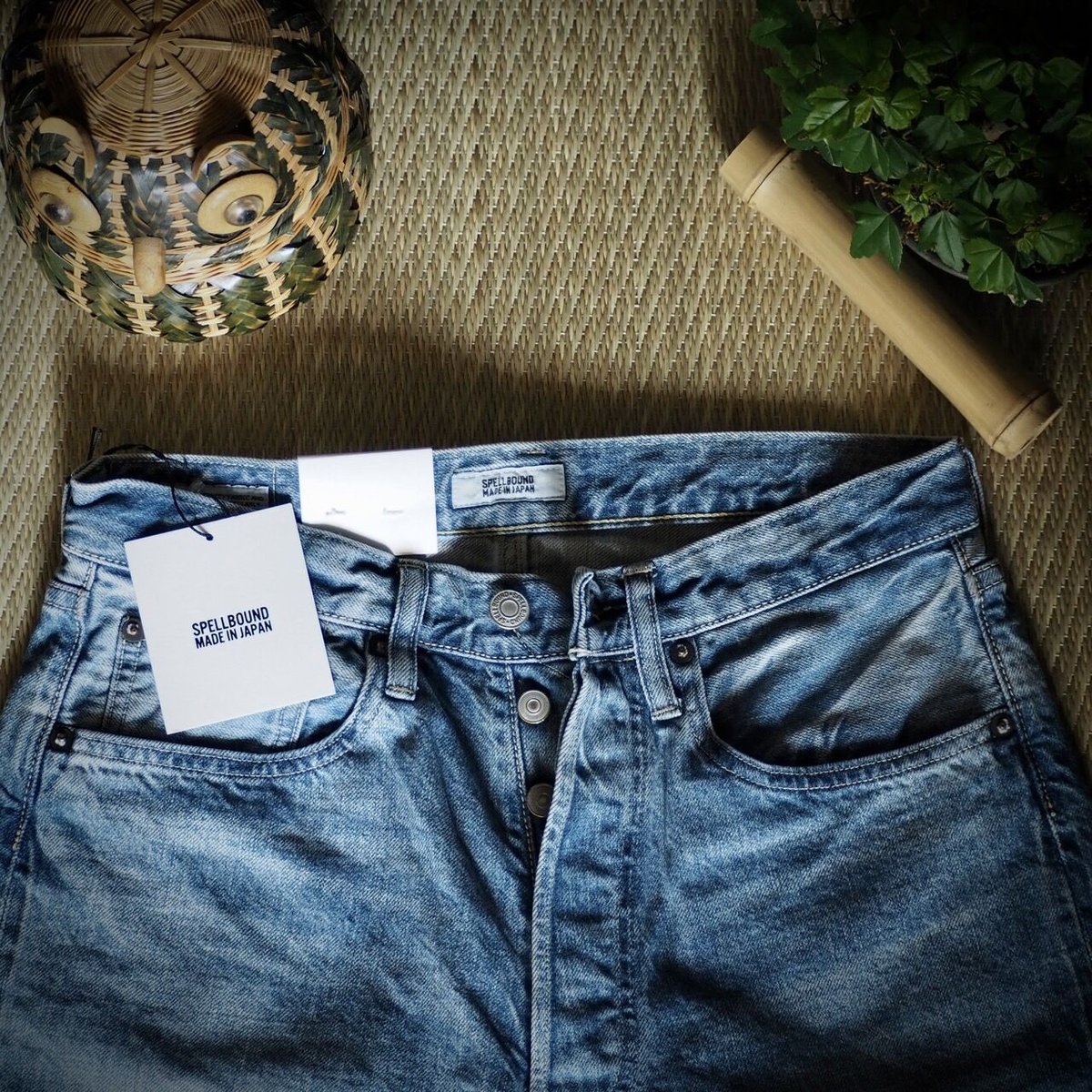 SPELLBOUND] 12ozセルヴィッジデニム 5Pレギュラーストレート