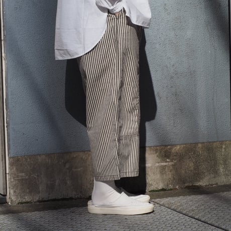 [Brocante / ブロカント] 綿麻アムンゼンクロス トヌーパンツ【33-429Z】