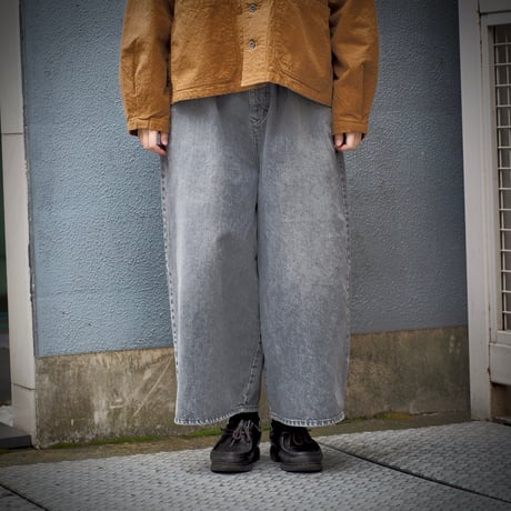 [Brocante / ブロカント] 13ozデニム デフォルメパンツ