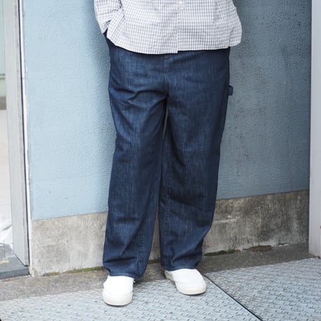 [Brocante / ブロカント] 10oz甘織デニム デフォルメパントルパンツ【33-433D】