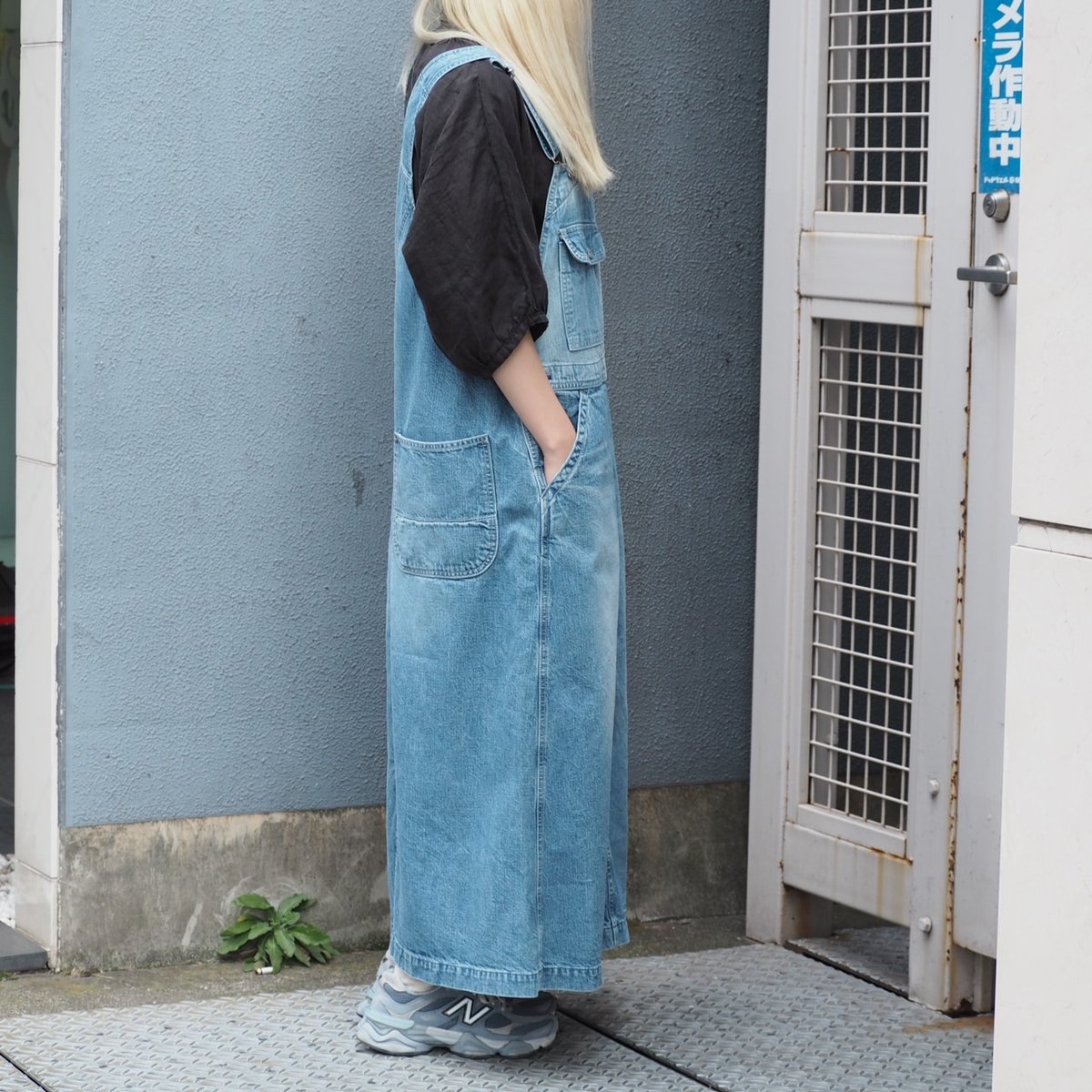 OMNIGOD デニムサロペット OMNIGOD サロペット オーバーオール 「OMNIGOD womens