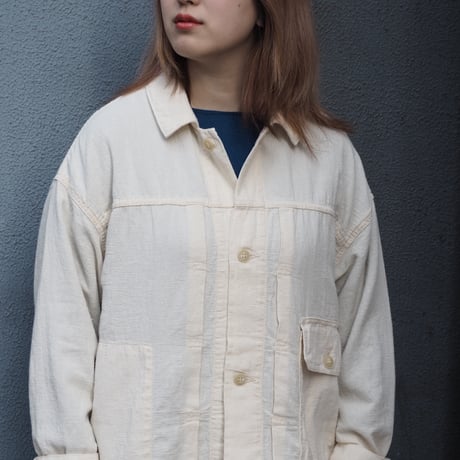 [Brocante / ブロカント] コットンパナマ アンプリッセジャケット【38-295Z】【38-296Z】