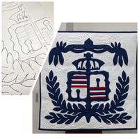パターン　ロイヤルフラッグ　100×100★★★
