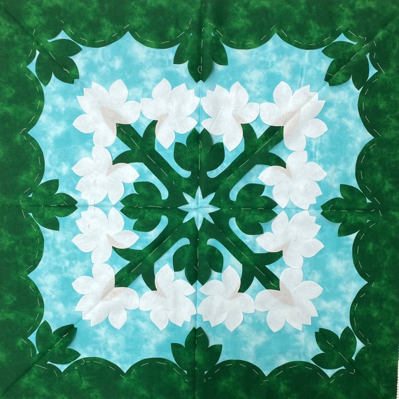 ハワイアンキルトタペストリー ハワイアンキルトタペストリー