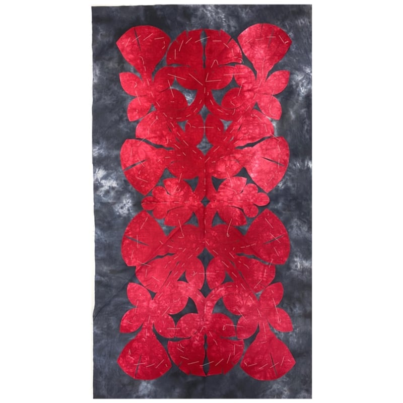 ハワイアンキルトタペストリー プレカットキット(プリント生地