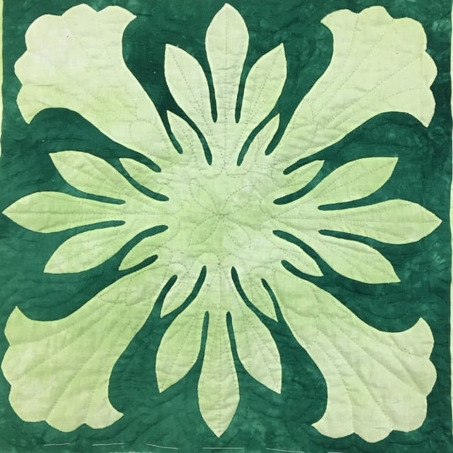 エンジェルトランペットのタペストリーorクッション キット 45㎝～50