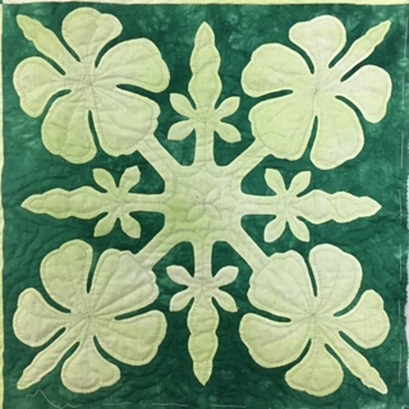 ハイビスカスのタペストリーorクッションキット 45㎝～50