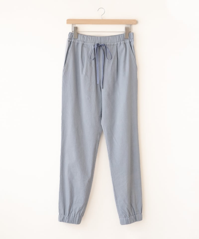 P0034　未使用 萌 MOYURU　コットン/リネン　パンツ 楽天市場】サマーセール コットンリネンマルチストライプパンツ