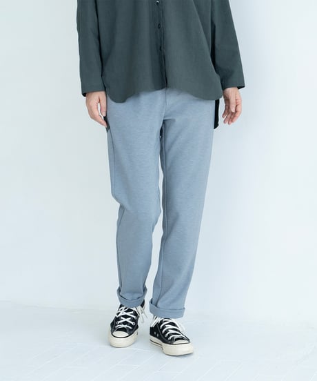 Botanic green 草木染め POT PANTS 茄紺 M（オーガニックコットン 草木 