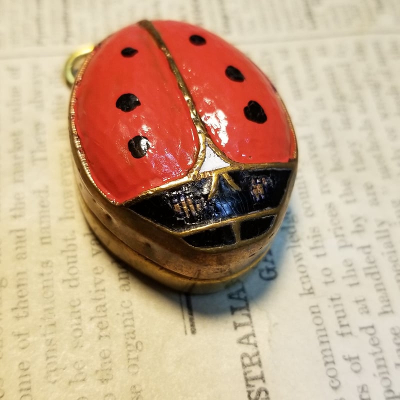 デビッド・アンダーセン David-Andersen テントウムシ ブローチ David-Andersen テントウムシ ブローチ 虫 アクセサリー