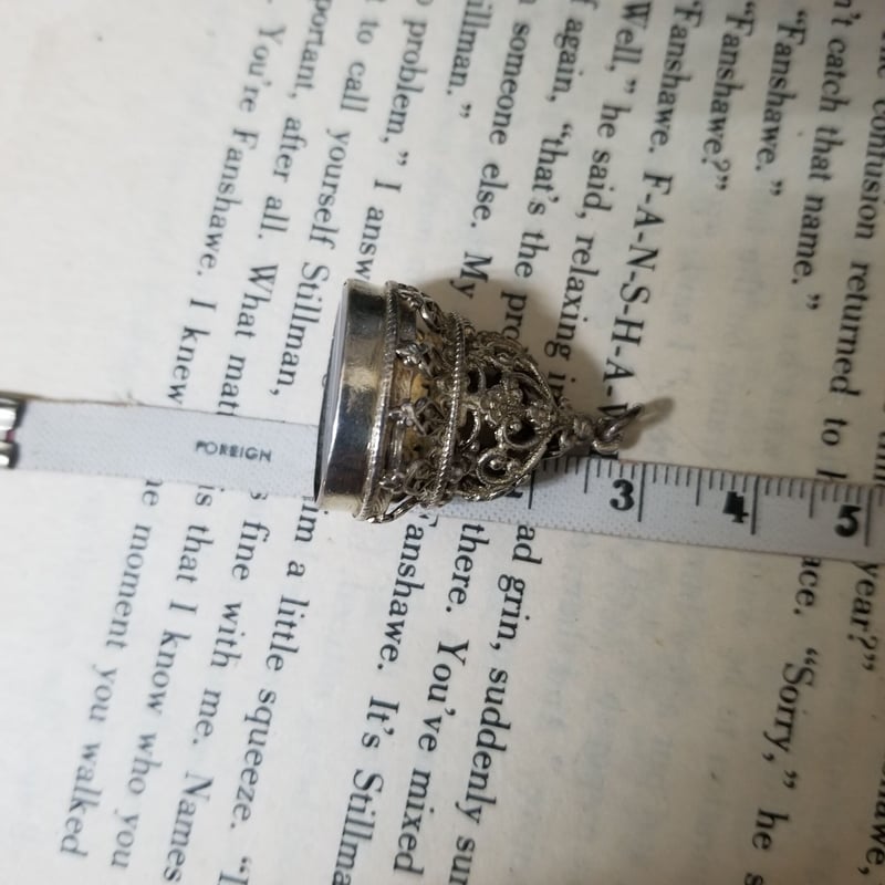 イギリス製ビンテージフォブシール スターリングシルバー | IgnAPoat