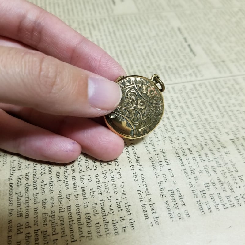 1900年代 エドワーディアン時代 ロケットペンダント | IgnAPoat