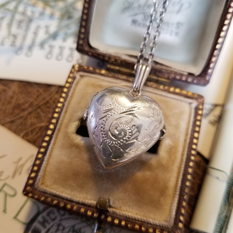 ジョージジェンセン（GEORG JENSEN） ハート型のロケットペンダント