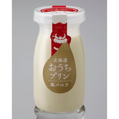 《おとりよせ限定》木いちごの王様・おうちプリン 塩バニラ　2種セット　#サンタクリーム