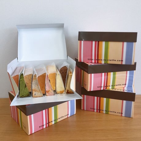 【SWEETSBOX限定】シフォンケーキ10種×5セット　#ラ・ヴィエイユ