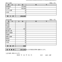 会計報告書【その他】
