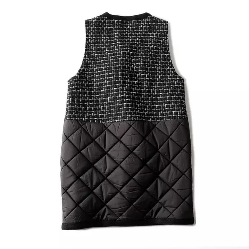 予約⚠️ツイード ベスト キルティング | vibliss STORE